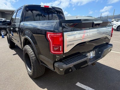 2015 Ford F-150 Platinum