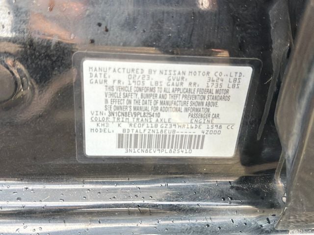 2023 Nissan Versa 1.6 SV